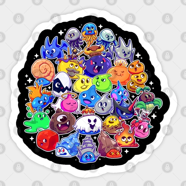 Dragon Quest Slimes Sticker by ziodynes098